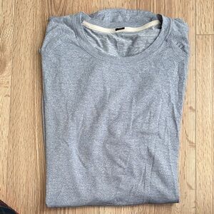 lululemon athletica Heather Gray Men's Tee